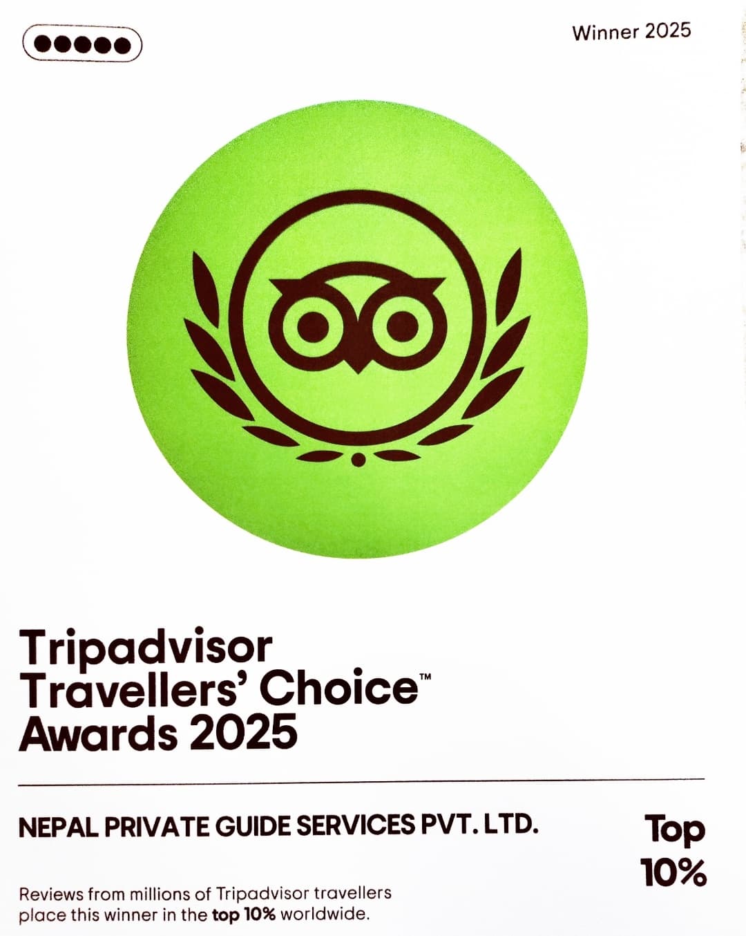 Travelers' Choice Awards